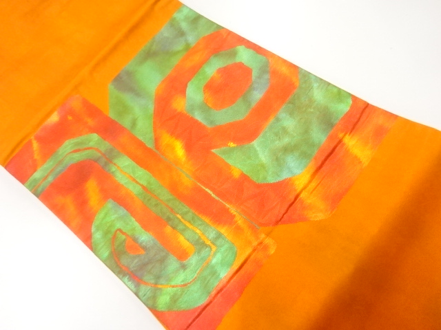 JAPANESE NAGOYA OBI / WOVEN ABSTRACT